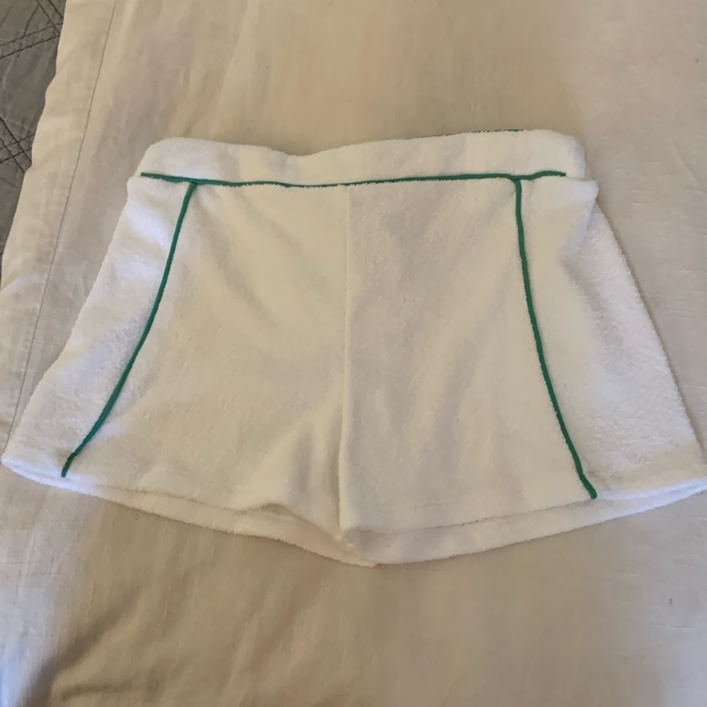 Bella Bliss Girls Terry Cloth Shorts - size 8